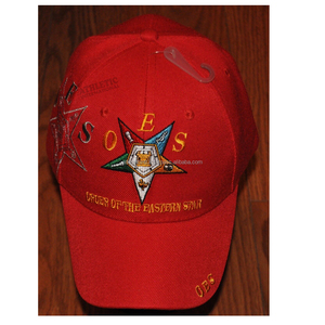 Casquettes de baseball maçonniques avec logo personnalisé pour hommes-Sangle ajustable respirante et imperméable de style Dobby - Product Image 3