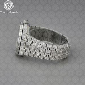 Reloj de Lujo Charm_Jewells para Mujer, Acero Inoxidable, 38mm, Esfera Poligonal, Cristal de Zafiro, Cierre de Mariposa, Cuarzo Analógico, a la Moda - Product Image 3