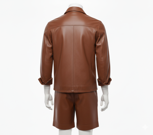 Chaqueta de Invierno Personalizada al por Mayor, con Capucha, Transpirable, para Hombre, Color Marrón, con Puños en las Mangas, OEM, Ligera y Moderna - Product Image 5