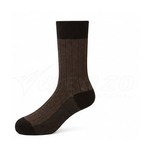 Comfortable Stretch Fit Men <b>Socks</b> Soft Cotton Blend Crew Length <b>Moisture</b> Absorbing Knit for Everyday Activities and Travel - Product Image 6