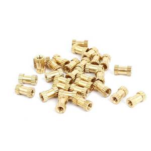 Industrial Grade Brass Straight Knurled Inserts with Strong Grip for Secure Plastic <b>Fastening</b> Solutions - Product Image 5