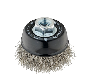 OEM Stainless Steel <b>Wire</b> Cup <b>Brush</b> for Industrial Metal Cleaning Polishing Rotary <b>Brush</b> Tool - Product Image 1