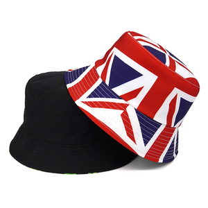 Sombrero de Pescador Personalizable Reversible con Logotipo de Gales del Reino Unido, Bordado 3D, 100% Algodón, con Bandera de Inglaterra, para Viajes y Ciclismo, China - Product Image 2