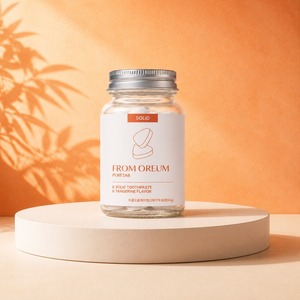 [FROM OREUM] Trousse de Voyage Dentifrice Solide Saveur Mandarine de Jeju 60 Comprimés pour Articles de Toilette Personnels en Voyage - Product Image 4