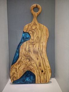 เขียงไม้เนื้อแข็งเคลือบอีพ็อกซี่สำหรับครัว เขียงไม้พรีเมียมเคลือบอีพ็อกซี่สำหรับงานบริการ - Product Image 2