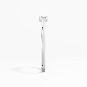 Moissanite 0,08 CTW Anillo de compromiso solitario con corte de cojín en plata de ley 925 para venta al por mayor a granel - Product Image 2