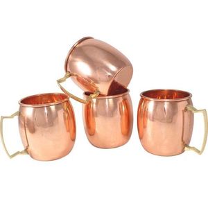 Precios Directos: Tazas de Cobre Puro Martillado de 450ml para Moscow Mule con Asa, Ideales para Bares, Hoteles y Restaurantes (Vajilla y Utensilios de Mesa) - Product Image 6