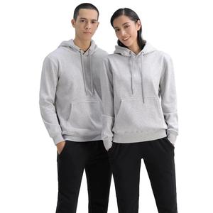 Sudaderas con Capucha de Poliéster y Algodón Teñidas en Color Liso para Hombre y Mujer, Temporada de Primavera, Impresión Digital, 2 Piezas, Personalizadas - Product Image 1