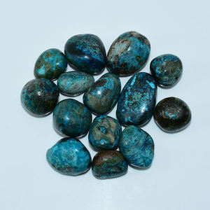 Pierres précieuses d'azurite naturelle polie de qualité supérieure, pierres roulées, pierres d'agate cristalline pour bijoux féminins - Vente en gros à chaud - Product Image 3