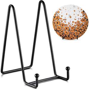 Support de Présentation Robuste pour Assiettes en Métal Lourd, Grand Porte-Plats pour Comptoir de Cuisine, Support Sûr pour Usage Domestique - Product Image 5