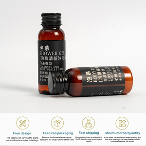 Botella Pequeña de Plástico <span class=keywords><strong>para</strong></span> Champú de Hotel, Gel de Ducha Mini Desechable al por Mayor, <span class=keywords><strong>Kit</strong></span> de Artículos de Aseo <span class=keywords><strong>para</strong></span> <span class=keywords><strong>Viajes</strong></span> con Logotipo Personalizado - Product Image 4