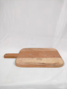 Planche à découper rectangulaire en bois d'acacia écologique réutilisable, passe au lave-vaisselle, épaisseur 1,5 cm, pour découper la viande - Product Image 3