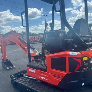 รถขุดขนาดเล็ก Kubota U10-5 รุ่นใหม่ แบบ Zero Tail Swing น้ำหนัก 5.7 ตัน เครื่องยนต์ดีเซล ขับเคลื่อนด้วยสายพานตีนตะขาบ ได้รับการรับรองมาตรฐาน CE/EPA ระบบไฮดรอลิก - Product Image 2