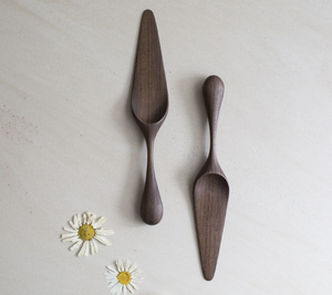 Juego de Cuchillos para Pastel de Madera Natural de Primera Calidad, Cortador de Pastel de Boda, Utensilios Clásicos para Servir Postres, Tartas y Pizza, Ecológicos - Product Image 4