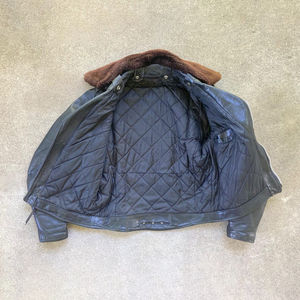 2026 New High Quality Mens Genuine Winter Warm Thick Sheepskin Lamb Fur Long Shearling Leather Jacket With Fur Design Jacket Man - Product Image 1