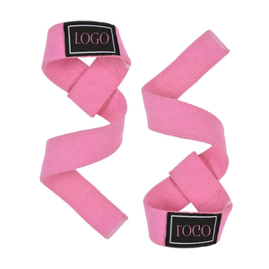 สายรัดข้อมือผ้าฝ้ายสีชมพูขายส่ง สายรัดยกน้ำหนักสำหรับออกกำลังกาย ระบายอากาศได้ดี ปรับได้ ไม่ลื่น ช่วยพยุงมือ สำหรับยกน้ำหนักและออกกำลังกาย - Product Image 2