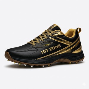 รองเท้าคริกเก็ต Hit Zone รุ่น Spikes คุณภาพพรีเมียม ยึดเกาะดีเยี่ยม มั่นคง สวมใส่สบาย น้ำหนักเบา ทนทาน เหมาะสำหรับการแข่งขันกีฬา - Product Image 1
