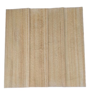 Precio de fábrica Ecológico TEAKWOOD Arena Chapa de piedra Nuevo diseño Bloque Delgado flexible para decoración interior y exterior - Product Image 1
