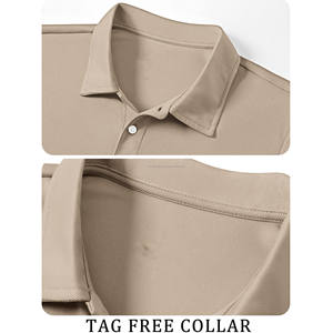 Nuevas Camisetas Polo Personalizadas de Moda con Logotipo Bordado Personalizado para Hombre, Ropa de Trabajo de Manga Corta, Camisetas Polo Blancas para Hombre, Camisetas Polo de Golf para Hombre - Product Image 3