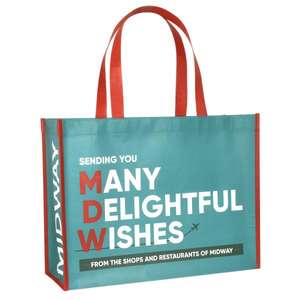 Promotional Custom Plastic RPET <b>Bag</b> Shopping <b>Bag</b> Recylcled Zipper Recycled Gift <b>Bags</b> Vietnam Non Woven PP Webbing Handles - Product Image 4