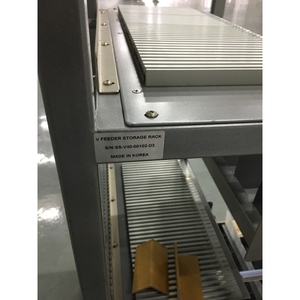 Hanwha V Feeder Storage Rack-Durable 2-Piece <b>Stacking</b> Rack and <b>Shelf</b> Set - Product Image 4