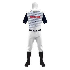 New Arrival Design Printed Baseball Uniform Latest Design Custom Apparel 100% Polyester Baseball Uniform - Product Image 1