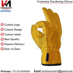 Gants de jardinage professionnels, gants de protection pour le jardinage, ajustement flexible pour les travaux de paysagisme, fourniture OEM - Product Image 5