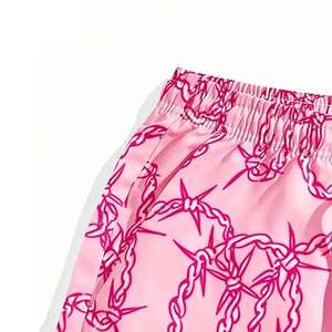 Pantalones Cortos de Baloncesto Sublimados con Estampado Gráfico Completo Personalizados de Alta Calidad para Hombre, de Malla de Poliéster de Doble Capa con Estampado Superior Sólido - Product Image 5