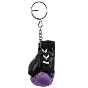Porte-clés Gant de Boxe en Cuir Artificiel, Mini Breloque de Voiture, Cadeau MMA, Support de Clés, Taille Personnalisée, Style d'Entraînement Unique - Product Image 2