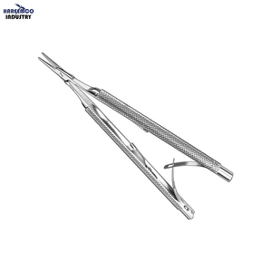 ที่จับเข็มแบบแมนนวล CASTROVIEJO ขนาด 13 ซม. รูปทรงกลม อุปกรณ์ทันตกรรม ได้รับการรับรองมาตรฐาน CE ระดับ Class I - Product Image 1
