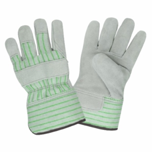 Gants de travail en cuir de vachette pleine fleur, résistants à la chaleur, antistatiques, certifiés CE, doux et confortables, pour usage industriel intensif - Product Image 6