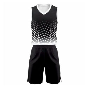 Ensembles d'uniformes de basketball sans manches respirants, style tendance, couleurs et logo personnalisables, haute qualité - Product Image 4