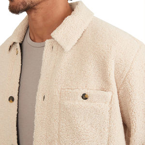 Vestes en sherpa coupe-vent écologiques de haute qualité à prix de gros, vestes d'hiver sur mesure pour hommes, nouveau design - Product Image 5
