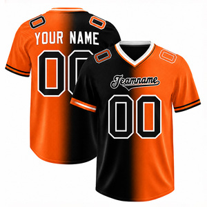 Camiseta de Béisbol Sublimada Personalizada con Degradado, Unisex, Lisa, de Punto Suave, para Entrenamiento en Equipo, de Malla de Poliéster, Transpirable, de Secado Rápido, Corta - Product Image 6