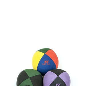 Hot Sale Custom PU <b>Hacky</b> <b>Sack</b> Sports Toy Juggling Ball Advertising Hot Customized PU Juggling Ball - Product Image 2