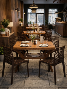 Wooden <b>Outdoor</b> Coffee <b>Table</b> Solid Wood Coffee <b>Table</b> Patio Centerpiece Rectangular Living Room Furniture - Product Image 4