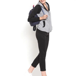 Custom Logo Women's Thick Fleece Two Piece <b>Set</b> Women Clothing Zip up Sweatshirt <b>Sweatpants</b> <b>Set</b> Tracksuits Hoodie <b>Set</b> - Product Image 4