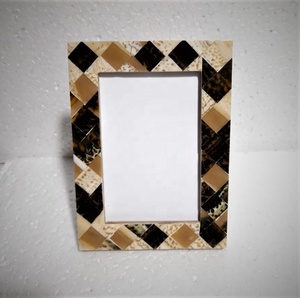 Multi-size Standing Resin Photo Display <b>Frame</b> Decorative Freestanding <b>Picture</b> Holder for Tabletop and Home Decor - Product Image 5