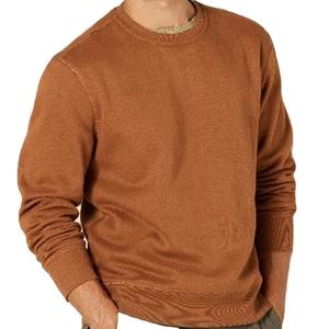 Sudadera ligera de algodón lavado para hombre, diseño personalizado, ropa informal de primera calidad para venta al por mayor - Product Image 2