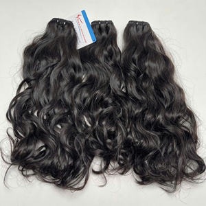 High Quality Natural Wavy Weft Hair Super Double Drawn Dependable Supplier No Tangle Wholesale Price Shipping <b>Now</b> - Product Image 3