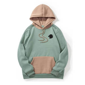 Sudaderas con Capucha para Hombre, Ropa Urbana Básica, Tejido de Felpa de Algodón, Sudaderas con Capucha de Moda para Hombre - Product Image 1