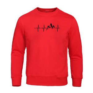 T-shirts à manches longues en popeline imprimés sur mesure pour hommes, mode décontractée, col roulé, respirant, coupe régulière, streetwear, 100% polyester - Product Image 1