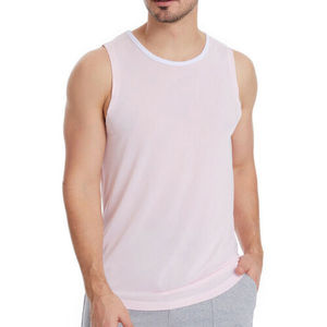 Débardeur oversize pour homme, style streetwear, avec emmanchures profondes, blanc, sans manches, mode urbaine, style hip hop, gilet d'été - Product Image 6