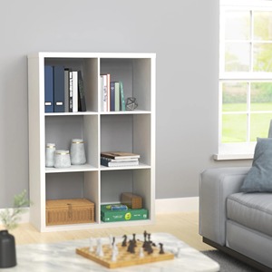 Wooden <b>Storage</b> Shelf Three-Layer Standing Type Rectangle Shape Rustic Style Durable Lacquered Finish <b>For</b> Living Room - Product Image 6