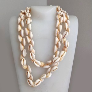 Magnifiques colliers en coquillages blancs, collier en coquillages naturels, accessoires de mode inspirés de la plage - Product Image 5
