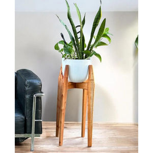 Supports de plantes en bois de style vintage, pour l'intérieur et l'extérieur, porte-pots de fleurs, finition naturelle de haute qualité, décoration intérieure, prix abordable - Product Image 2