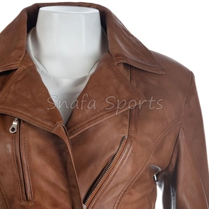 <b>Top</b> Selling Women Winter Casual Leather Jacket Ladies <b>Coats</b> Stylish Winter Wear Leather Jackets For Women - Product Image 3