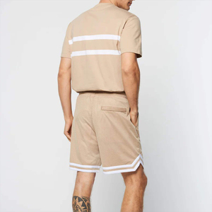 Shorts de basketball personnalisés pour hommes, grande taille, double couche, poches en mesh, coutures renforcées, séchage rapide, unisexe, vente en gros, prix bas, haute qualité - Product Image 2