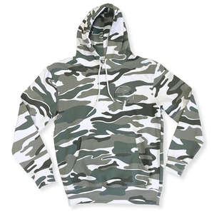 เสื้อพูลโอเวอร์ลำลองแบบสวมหัว ลายพราง คุณภาพสูง ผลิตจากโพลีเอสเตอร์ 96% สแปนเด็กซ์ 4% แห้งเร็ว ยืดหยุ่นได้ ทรงปกติ มีเชือกผูก - Product Image 2