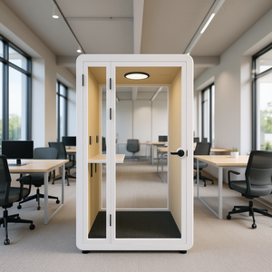 Cabina Telefónica Acústica para Oficina Solo Plus HIPOD, Cabinas de Reuniones Modernas para Oficina con Excelente Aislamiento Acústico - Product Image 3